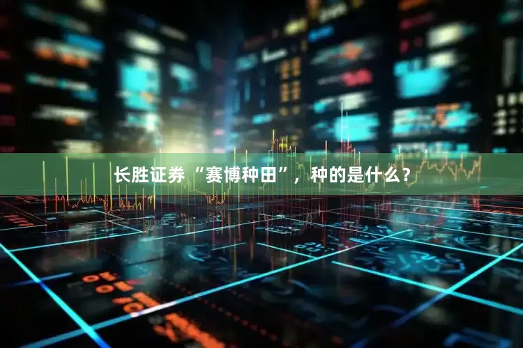 长胜证券 “赛博种田”，种的是什么？